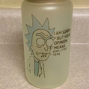 Color changing Rick and morty cup